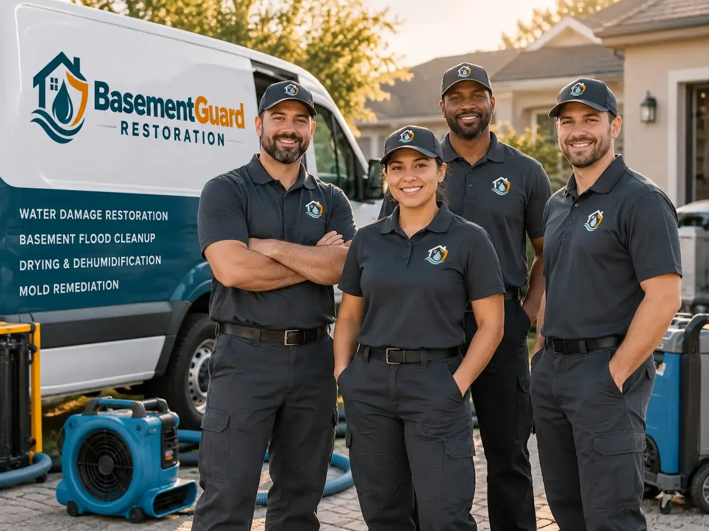 Basement Water Damage Restoration company in Channing, MI